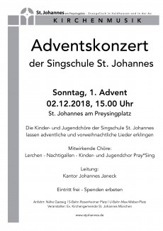 Adventskonzert St. Johannes