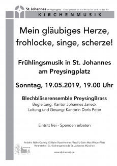 Frühlingskonzert mit PreysingBrass