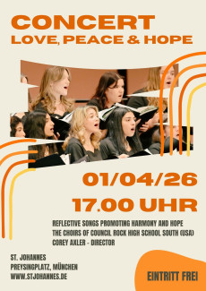 Concert Love Peace Hope München