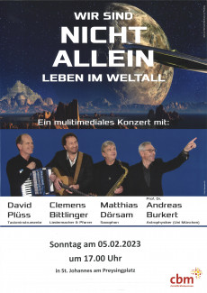 Ein multimediales Konzert mit Clemens Bittlinger und Andreas Burkert