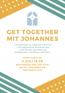 Get together mit Johannes