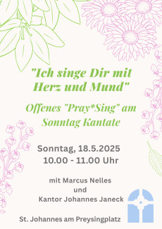 Offenes Pray*Sing am Sonntag Kantate