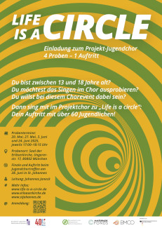 Projekt-Jugendchor Life is a circle München 2025