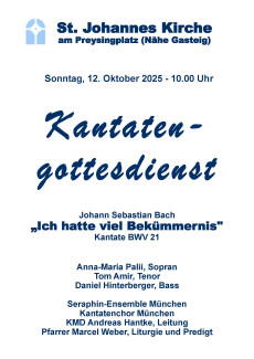 Kantatengottesdienst