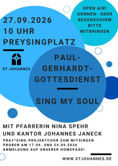 Paul-Gerhardt-Gottesdienst mit Projektchor